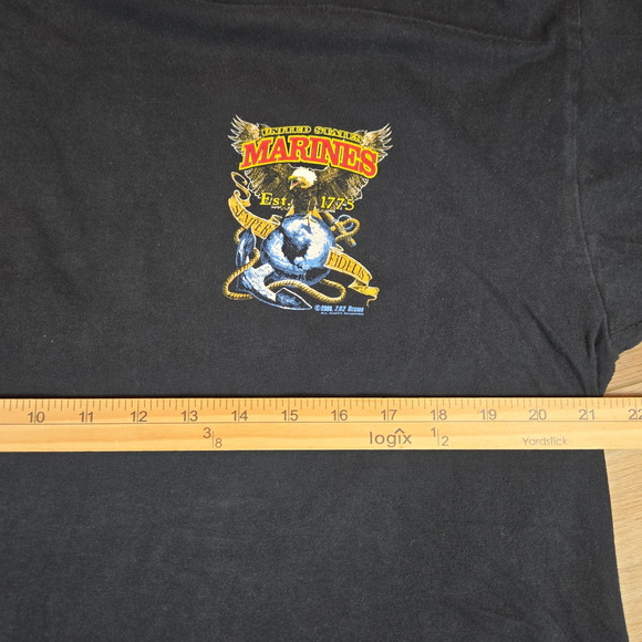 USMC Fighting Eagle Limited Edition T-Shirt 7.62 Design Men’s XL Marines 2008 T - Picture 6 of 8